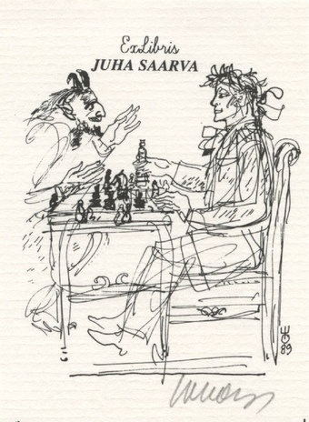 Ex libris Juha Saarva 