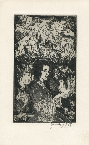 Ex libris Anna-Liisa Leppik 1974