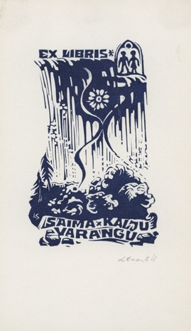 Ex libris Saima Kalju Varangu 