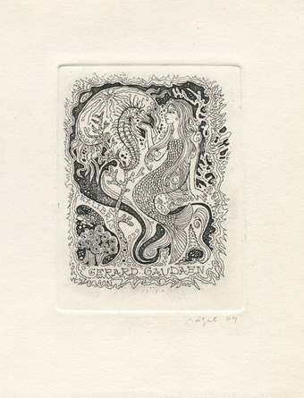 Ex libris Gerard Gaudaen 