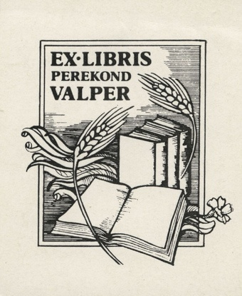 Ex libris perekond Valper 
