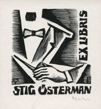 Ex libris Stig Österman 