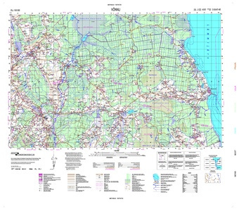 O-35-67-AB Võnnu : Eesti = Estonia 1:50 000 