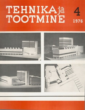 Tehnika ja Tootmine ; 4 1976-04