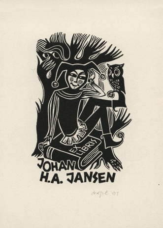 Ex libris Johan H. A. Jansen 