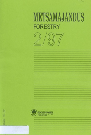 Metsamajandus = Forestry ; 2 1997-09