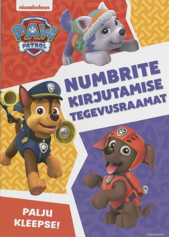 Numbrite kirjutamise tegevusraamat 