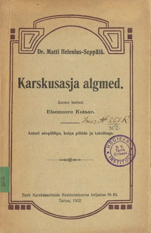 Karskusasja algmed