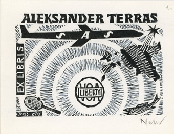Ex libris Aleksander Terras 