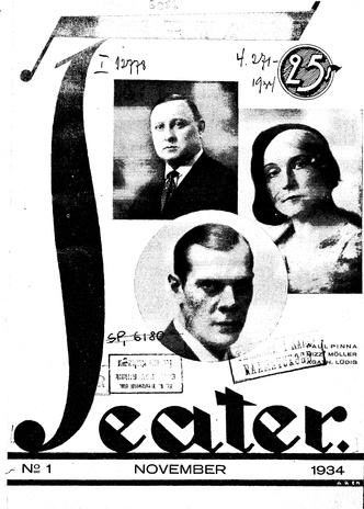 Teater ; 1 1934