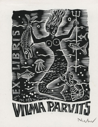 Ex libris Vilma Parvits 