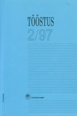 Tööstus : kvartalibülletään  = Industry kvartalibülletään ; 2 1997-10