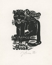 Ex libris Jüri Arrak 1987