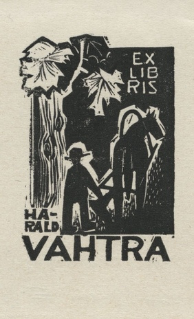 Ex libris Harald Vahtra 