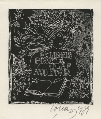 Ex libris Piret ja Olaf Multer 