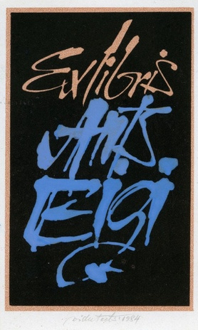 Ex libris Ants Eigi 