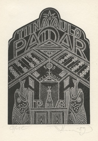 Tiina Aulo Padar ex libris 