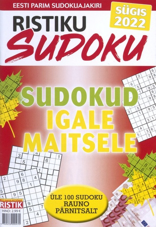 Mängud. Ristsõnad. Sudokud ; 2022-09 [24]