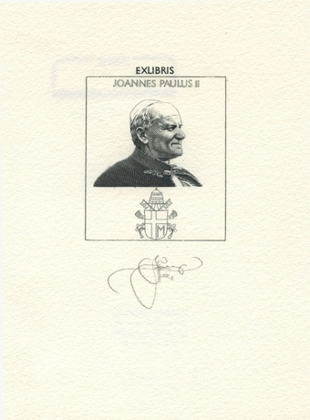 Exlibris Johannes Paulus II 