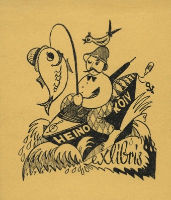 Heino Kõiv ex libris 