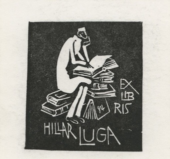 Ex libris Hillar Luga 