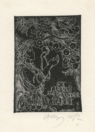 Ex libris Aleksander Sarri 