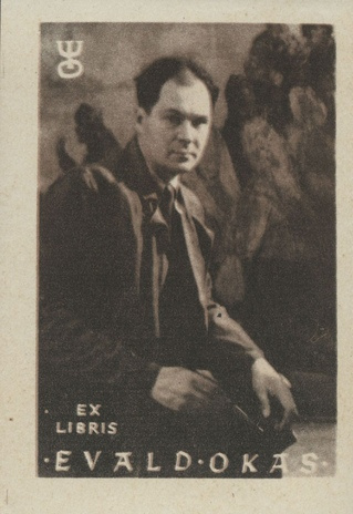 Ex libris Evald Okas 