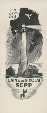 Ex libris Laine ja Nikolai Sepp 