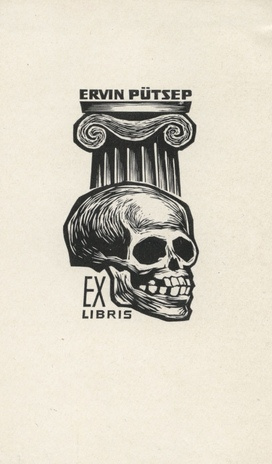 Ervin Pütsep ex libris 