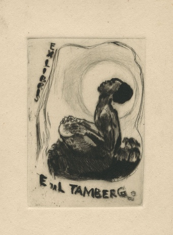 Ex libris E ja L Tamberg 