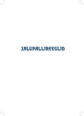 Jalgpallireeglid