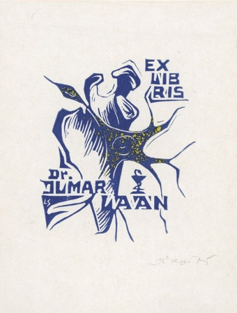 Ex libris dr. Ilmar Laan 