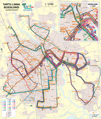 Тарту карта города на русском - 85 фото