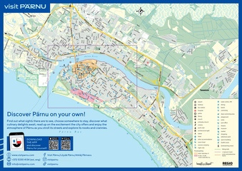 Pärnu maakonna kaart = Pärnun maakunnan kartta | Digar Viewer