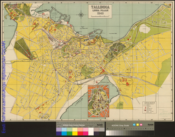 Tallinna linna plaan 1940 | Digar Viewer