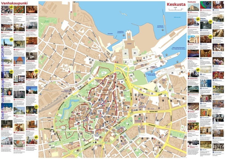 tallinna vanhakaupunki kartta Tallinna : kaupungin kartta, 2010 | Digar Viewer
