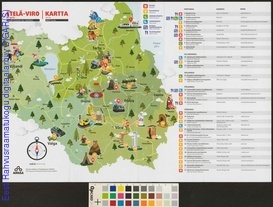 Etelä-Viro perheille : kartta = South-Estonia for families : map | Digar  Viewer